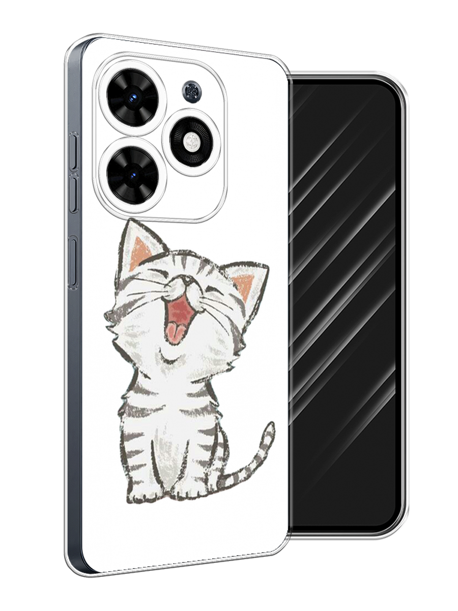 

Чехол Awog на Tecno Spark 20C "Котенок рисованный", 304950-1