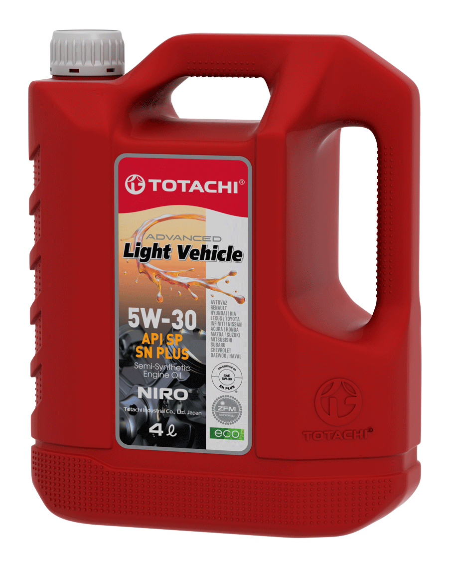 Моторное масло Totachi Niro LV Semi-Synthetic SN/CF 5W30 4 л