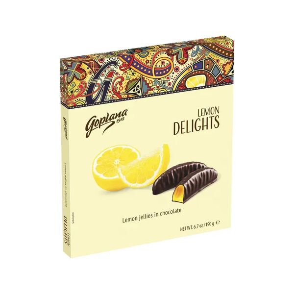 

Мармелад Goplana Lemon Delights в шоколаде 190 г