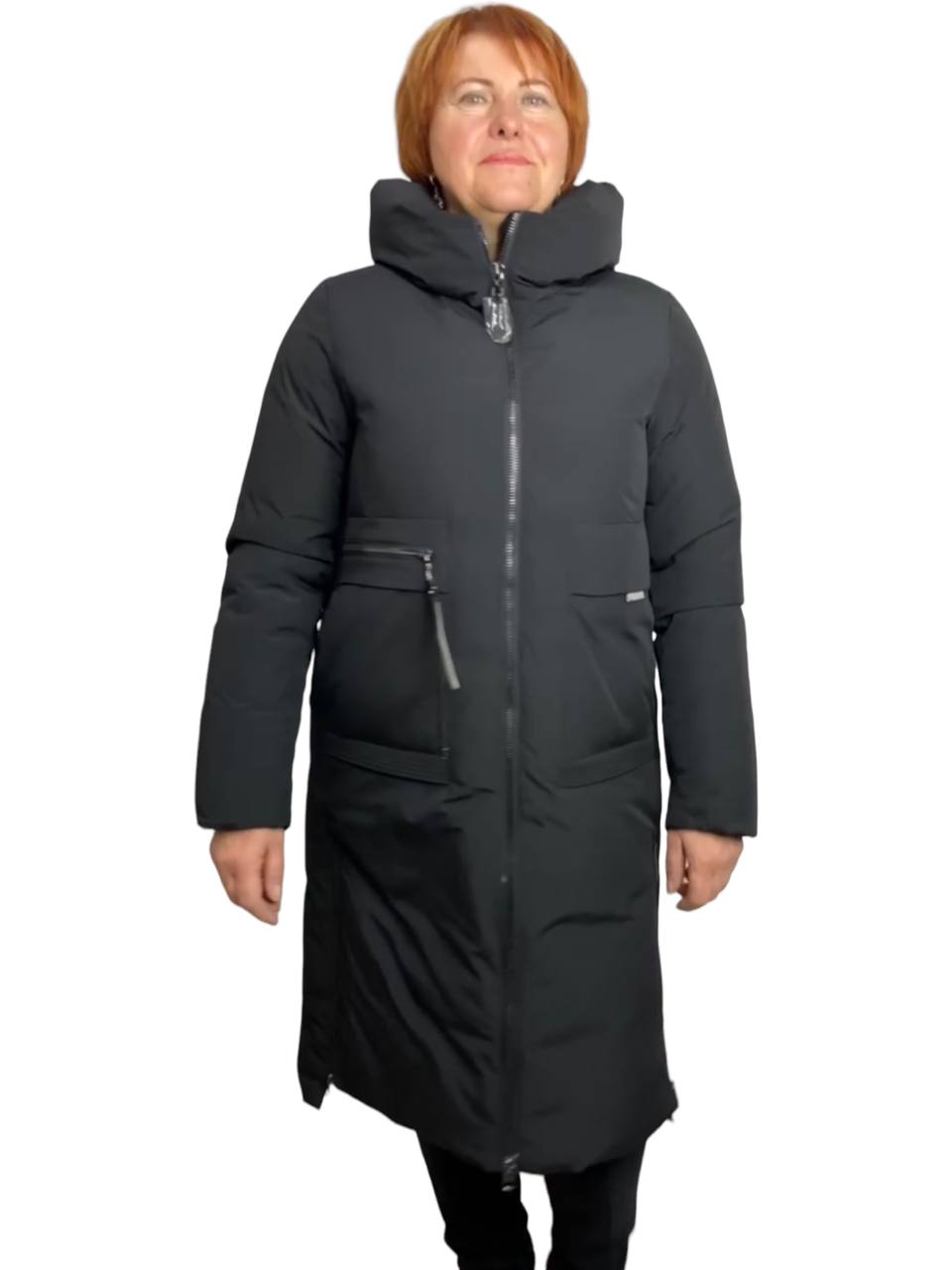 

Пальто женское Snowbi 20 серое 42 RU, Серый, 20
