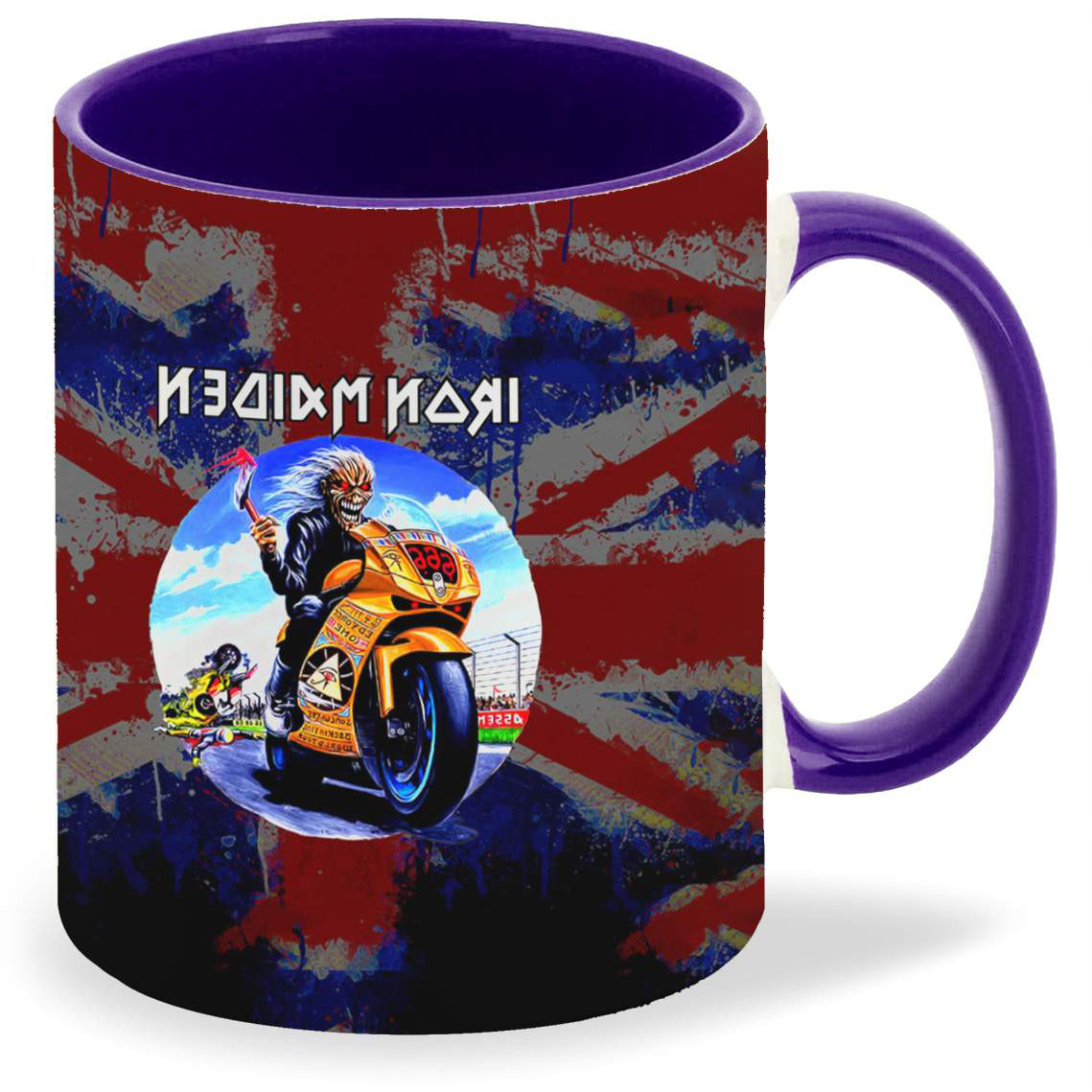 

Кружка CoolPodarok iron maiden мотоцикл