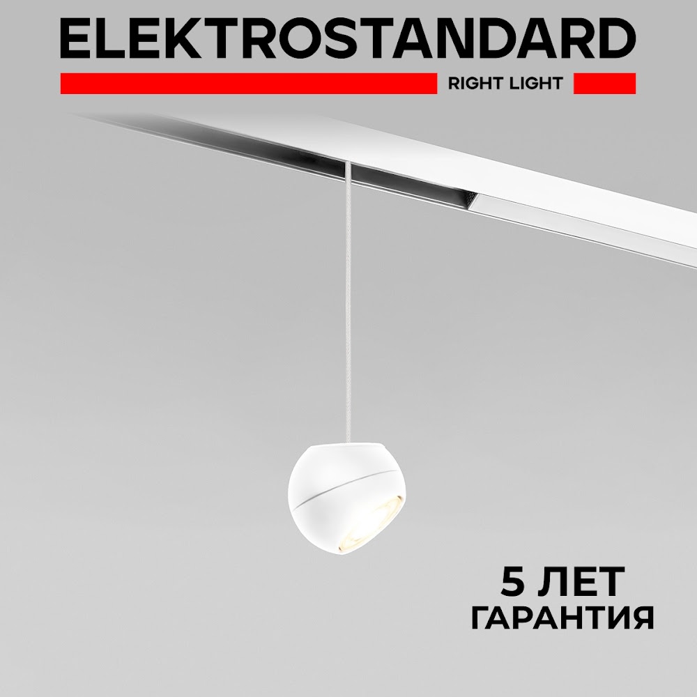 

Трековый светильник Elektrostandard Slim Magnetic Lars 85033/01 белый 12W 4200K, Slim Magnetic Lars