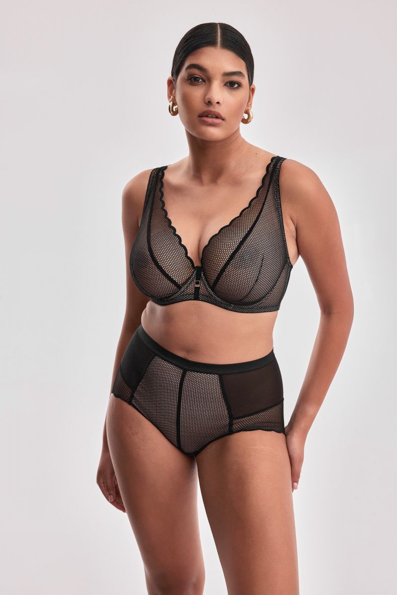 Бюстгальтер женский Alles Chita M Bralette черный 65G