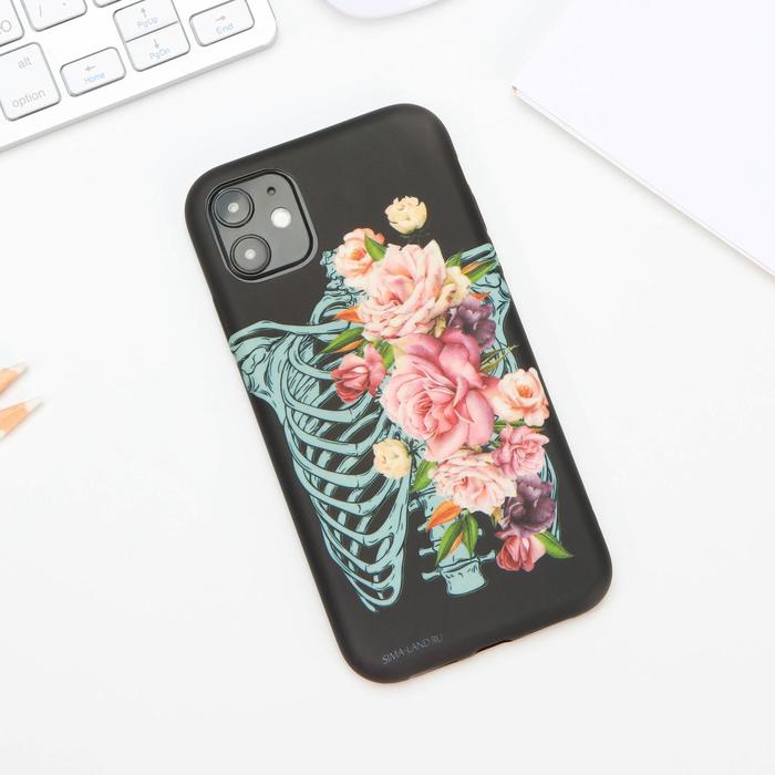 

Чехол Like me для iPhone 11, Цветы, Разноцветный, для iPhone 11, Цветы