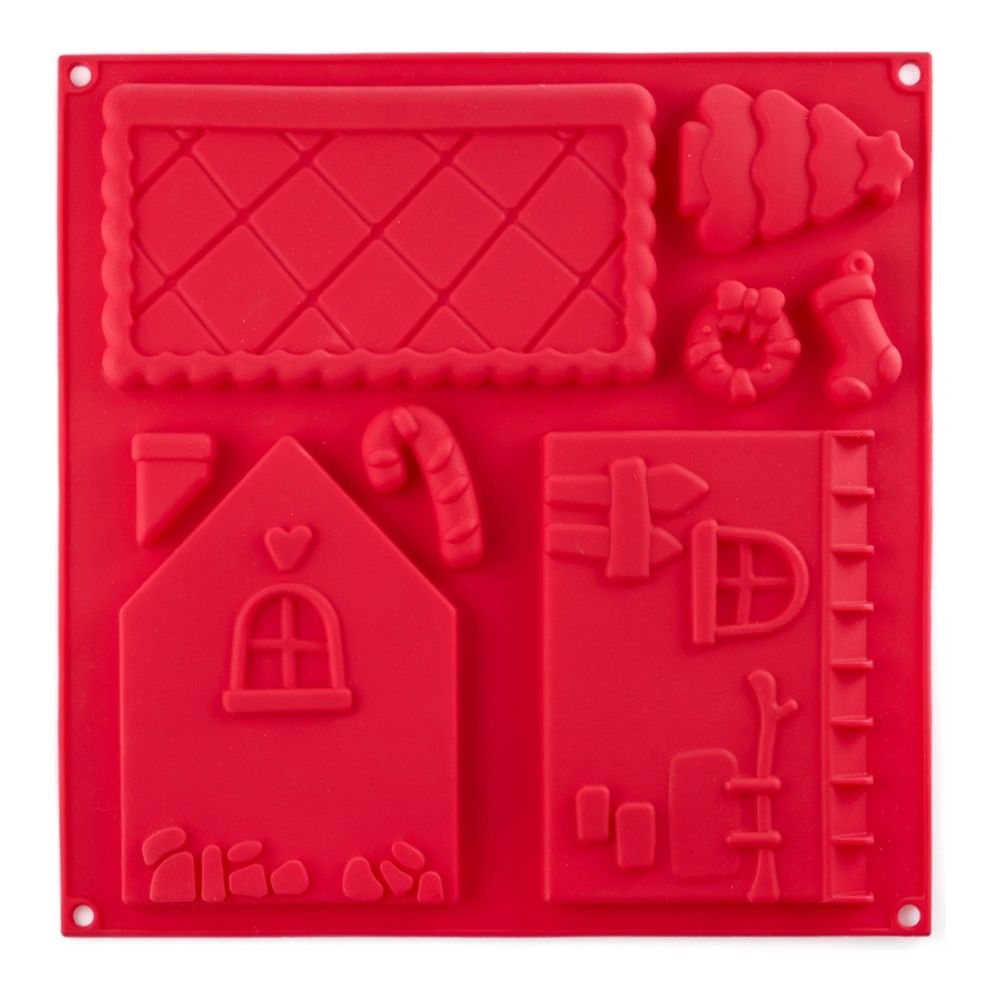 фото Форма для выпечки walmer gingerbread house на 8 изделий, w27303015