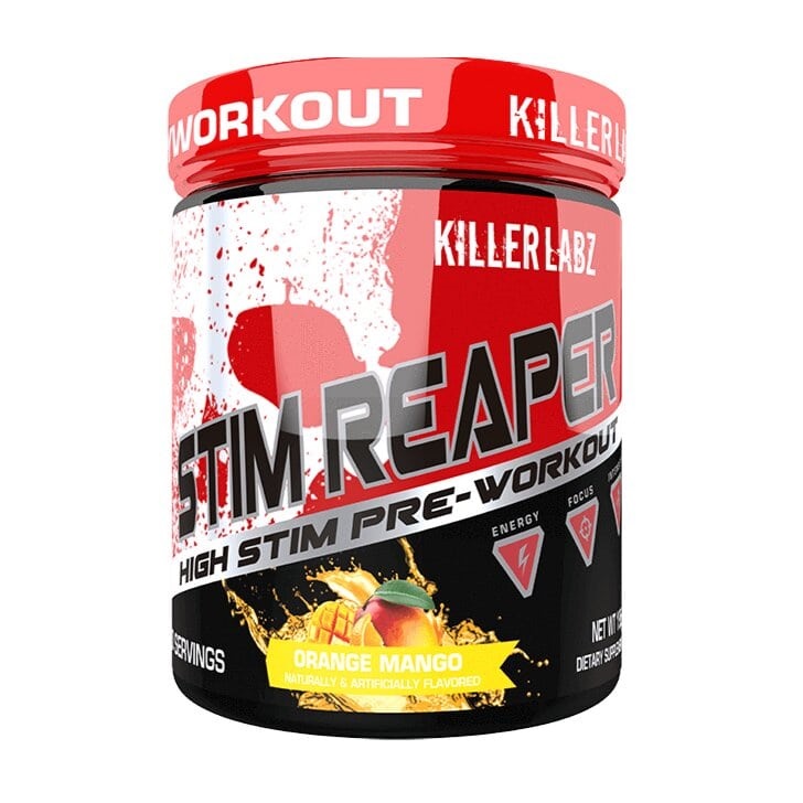 

Killer Labz Stim Reaper 195 г (вкус: апельсин-манго), Stim Reaper