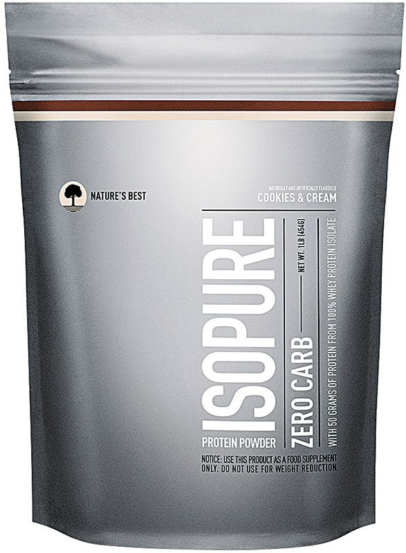 Протеин Nature's Best Isopure Zero Carb, 454 г, creamy vanilla