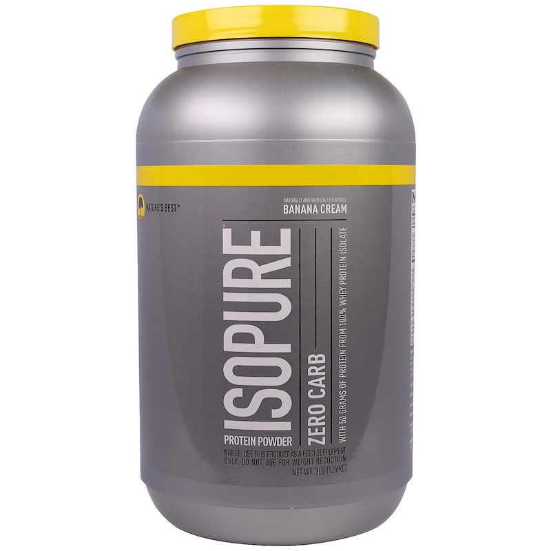 

Протеин Nature's Best Isopure Zero Carb, 1360 г, banana cream, Isopure Zero Carb