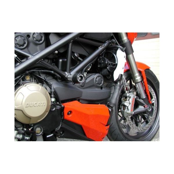 

Комплект слайдеров, без резки пластика Bike Design для DUCATI - STREETFIGHTER 09 - Черные, Черный, CPDU-004-B