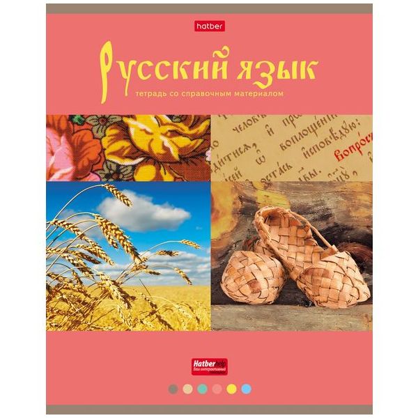 

Тетрадь предметная "Яркая коллекция. Русский язык", А5, 46 листов, линия