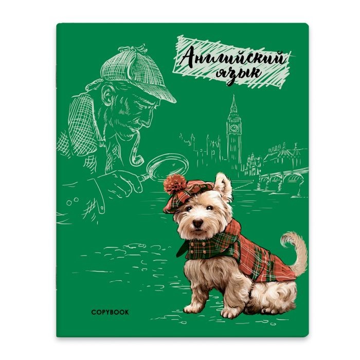

Тетрадь предметная "Английский язык", A5+, 48 листов, клетка
