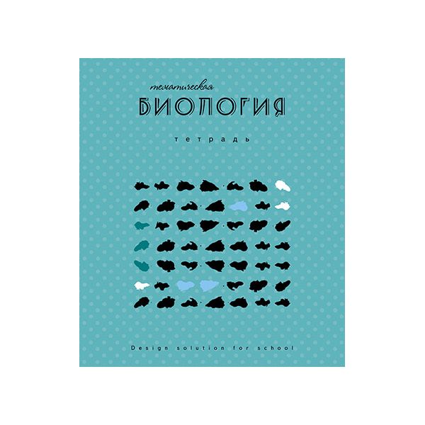

Тетрадь " Биология", А5, 40 листов, клетка