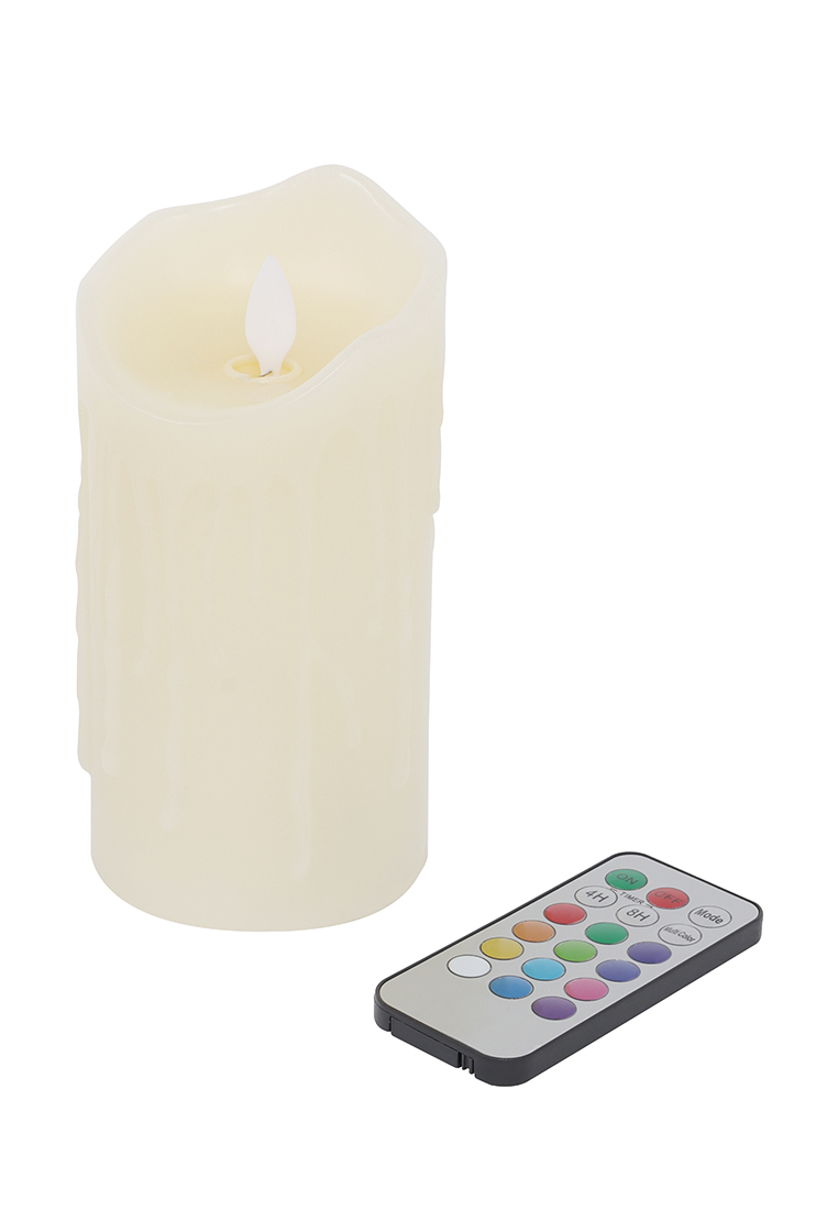 Светодиодная свеча Kari home с подвижным фитилем H928 86268338 1 шт.