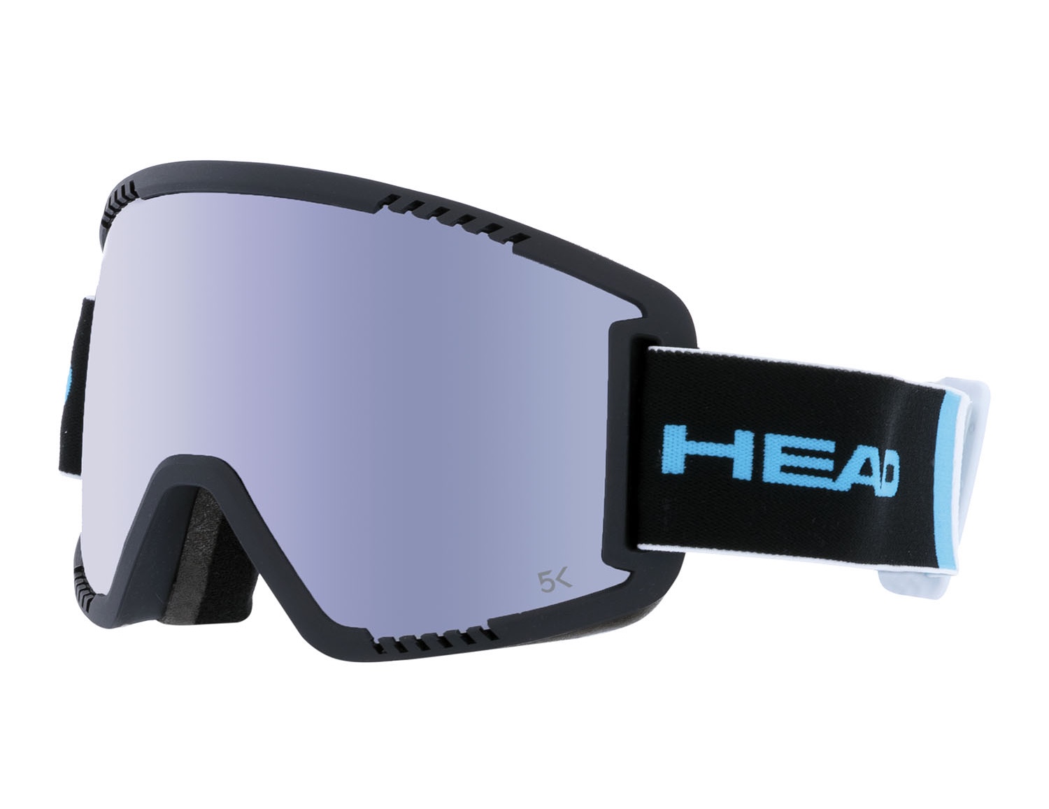 Очки Горнолыжные Head Contex Pro 5K Race Rd+Sl M Black/Blue Wcr /Chrome (Б/Р)