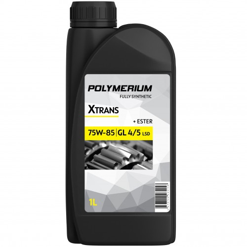 Масло трансмиссионное POLYMERIUM XTRANS 75W-85 GL 4/5 синтетическое 1л