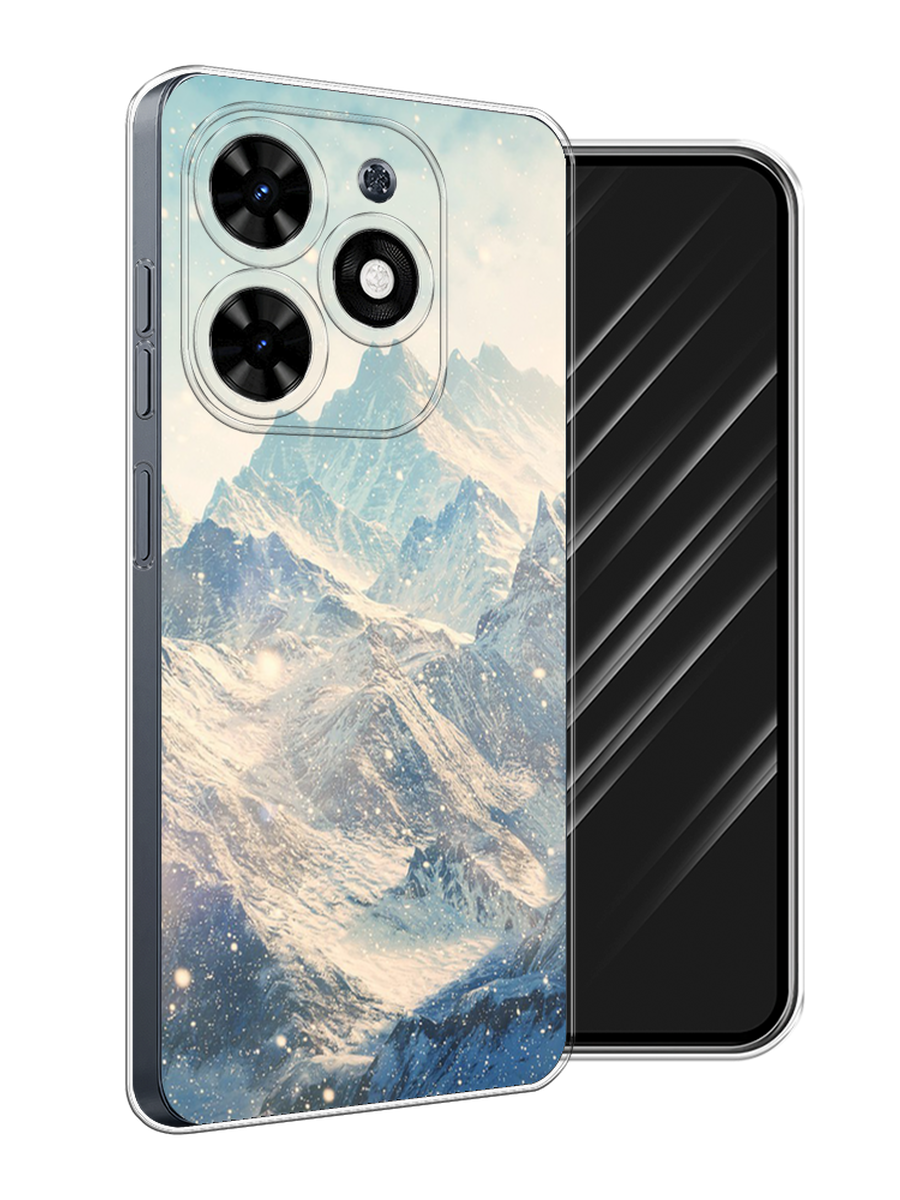 

Чехол Awog на Tecno Spark 20C "Горы 4", Бирюзовый, 304950-1