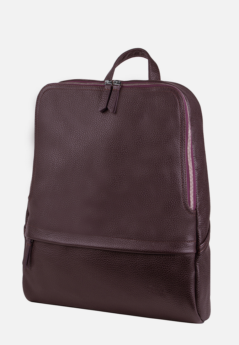 

Рюкзак женский SAAJ SMB151 баклажановый, 40х33х11 см, SMB151