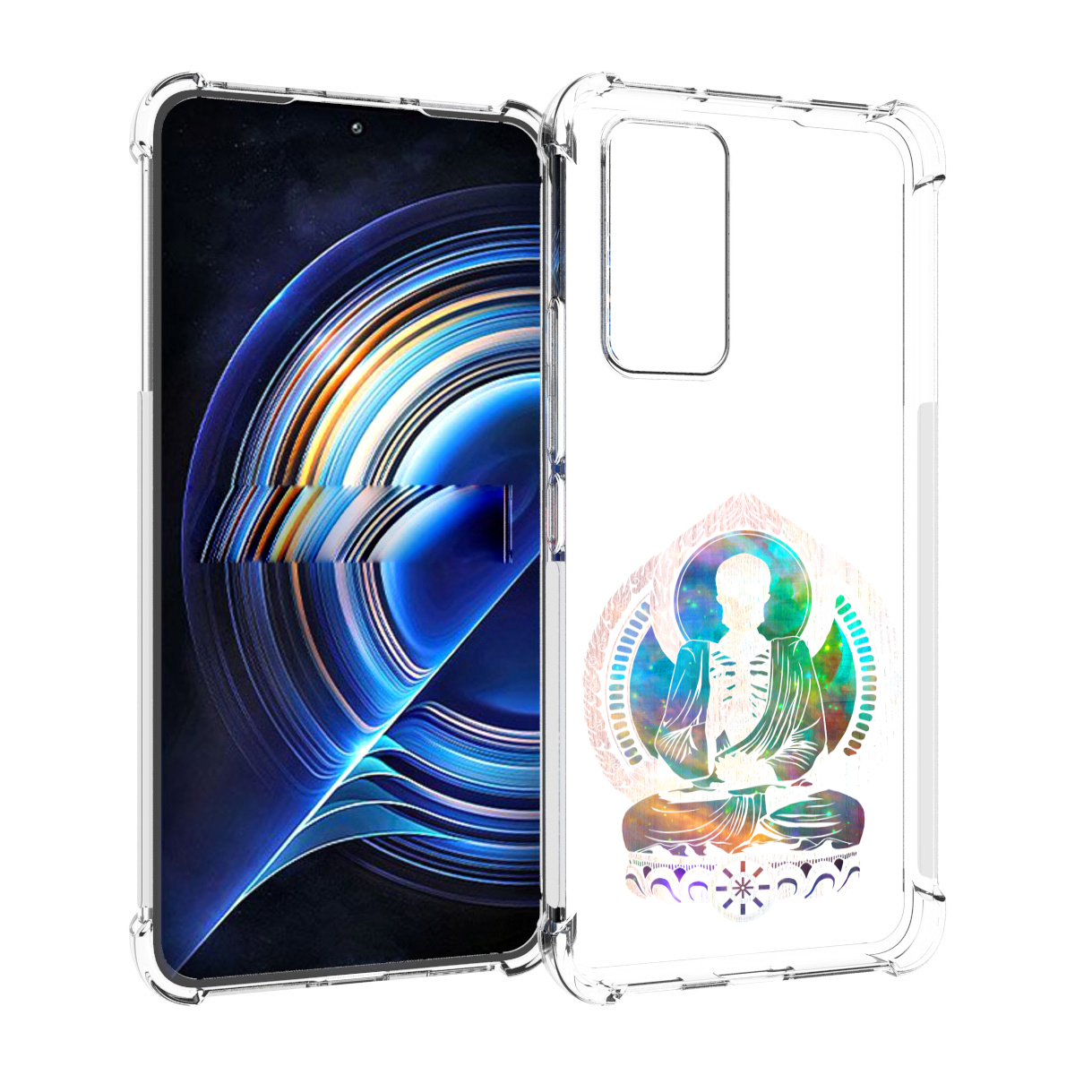

Чехол MyPads умный скелет для Tecno Camon 19 Neo, Прозрачный, Tocco