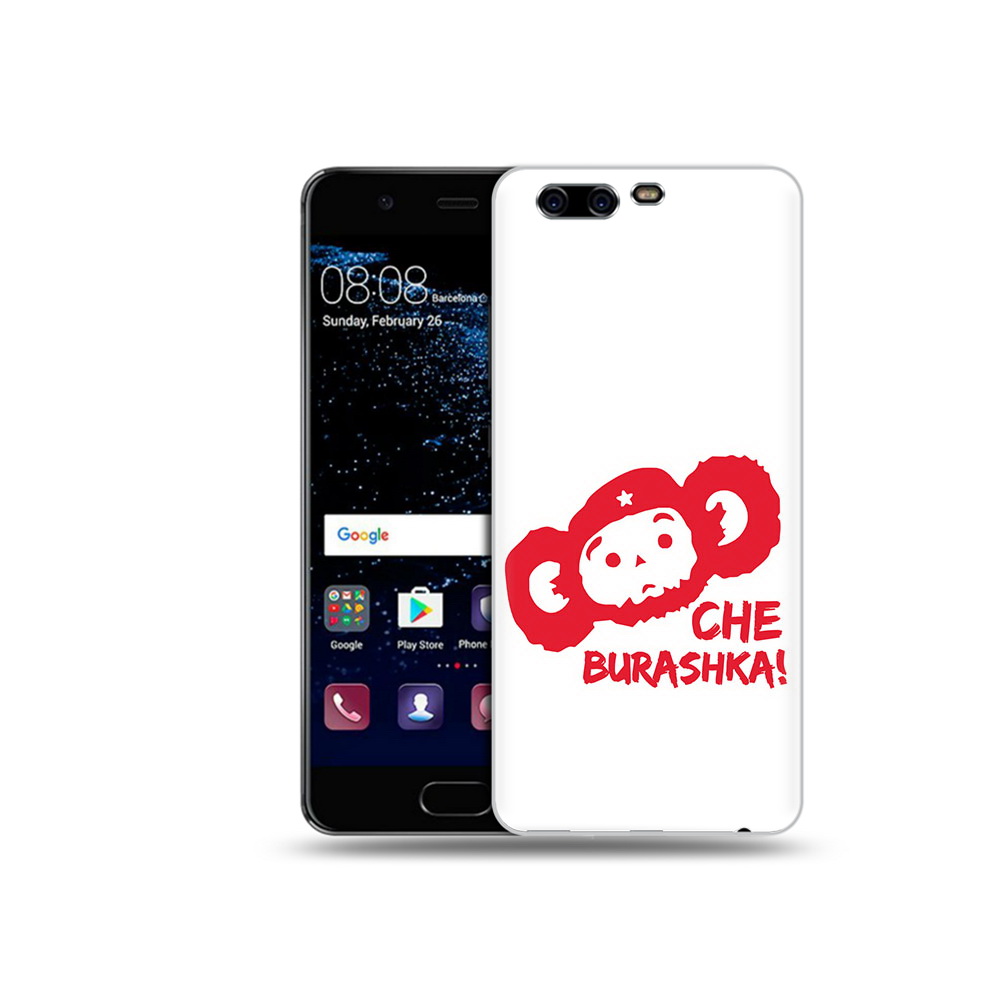 

Чехол MyPads Tocco для Huawei P10 чебурашка (PT60870.50.672), Прозрачный, Tocco