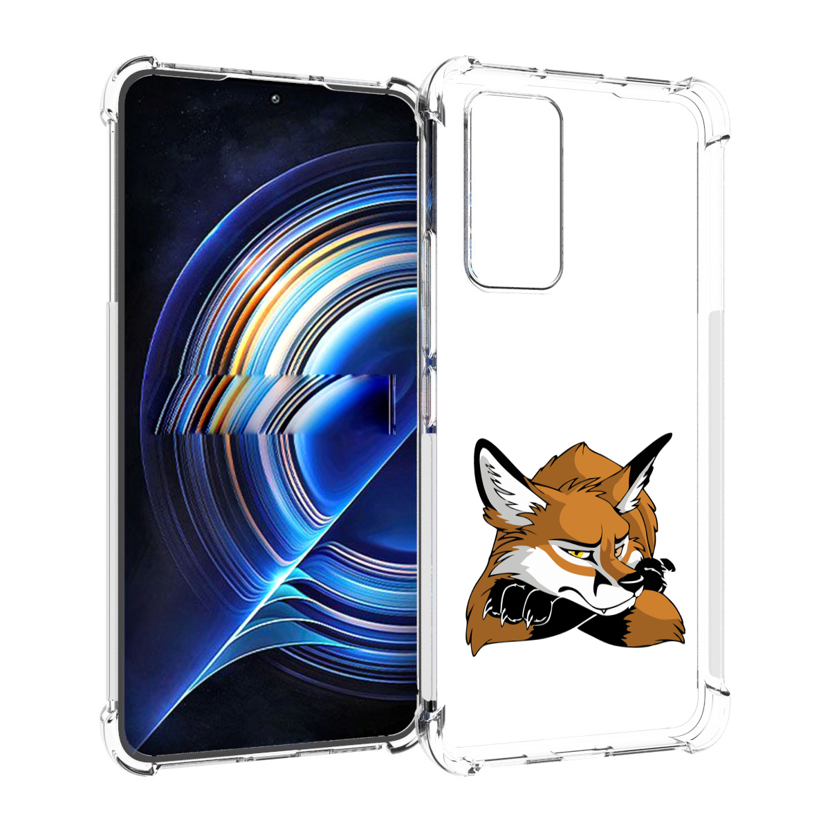 

Чехол MyPads фокс для Tecno Camon 19 Neo, Прозрачный, Tocco