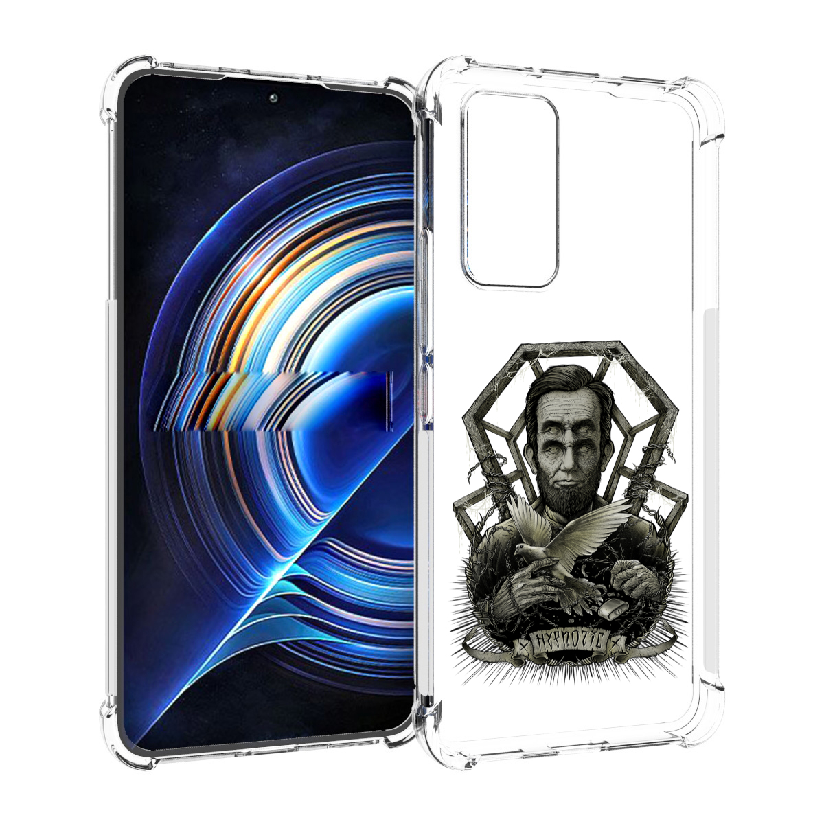 

Чехол MyPads франклин абстракция для Tecno Camon 19 Neo, Прозрачный, Tocco