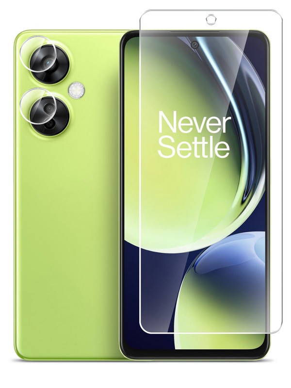 

Гибридное защитное стекло Brozo на экран и камеру OnePlus Nord CE 3 Lite, OnePlus Nord CE 3 Lite