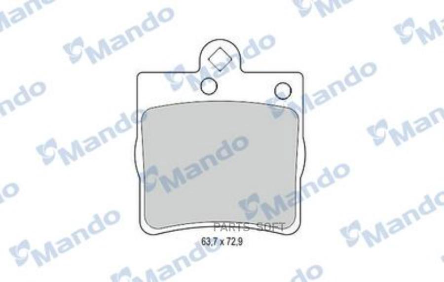 

Тормозные колодки Mando mbf015140
