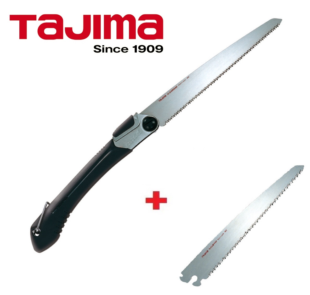 Ножовка складная TAJIMA Rapid-Pull G-Saw GK-G210 (210мм) + запасное полотно GKBG210(210мм) ручной степлер для скоб rapid