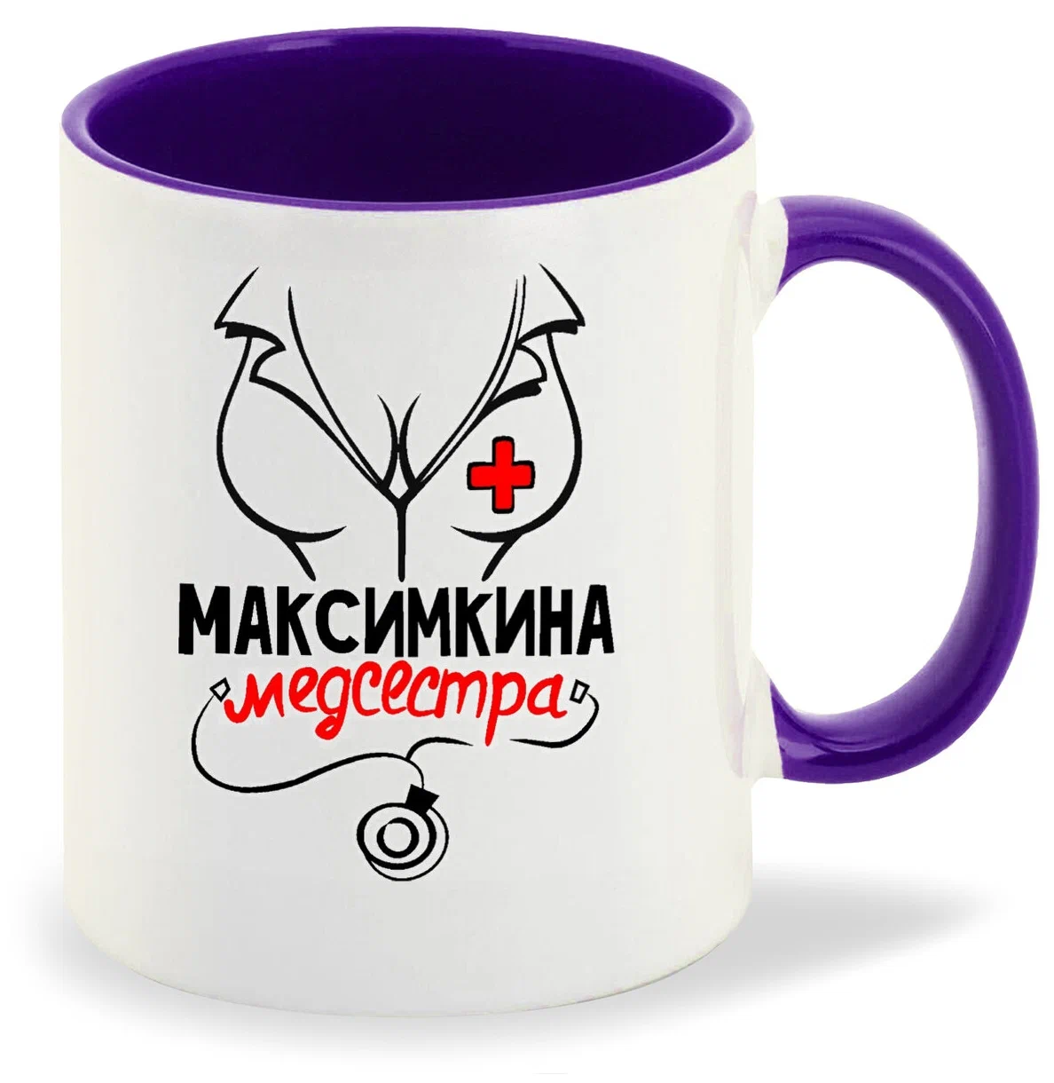 

Кружка CoolPodarok Медсестра Максимкина