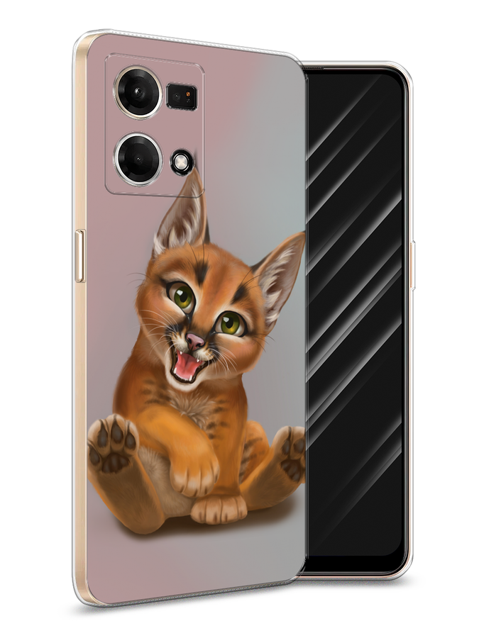 

Чехол Awog на Oppo Reno 7 4G/8 4G "Космонавт", Белый;черный