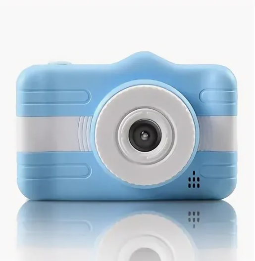 Детский цифровой фотоаппарат Cartoon Digital Camera голубой Ripoma 28035 00111676
