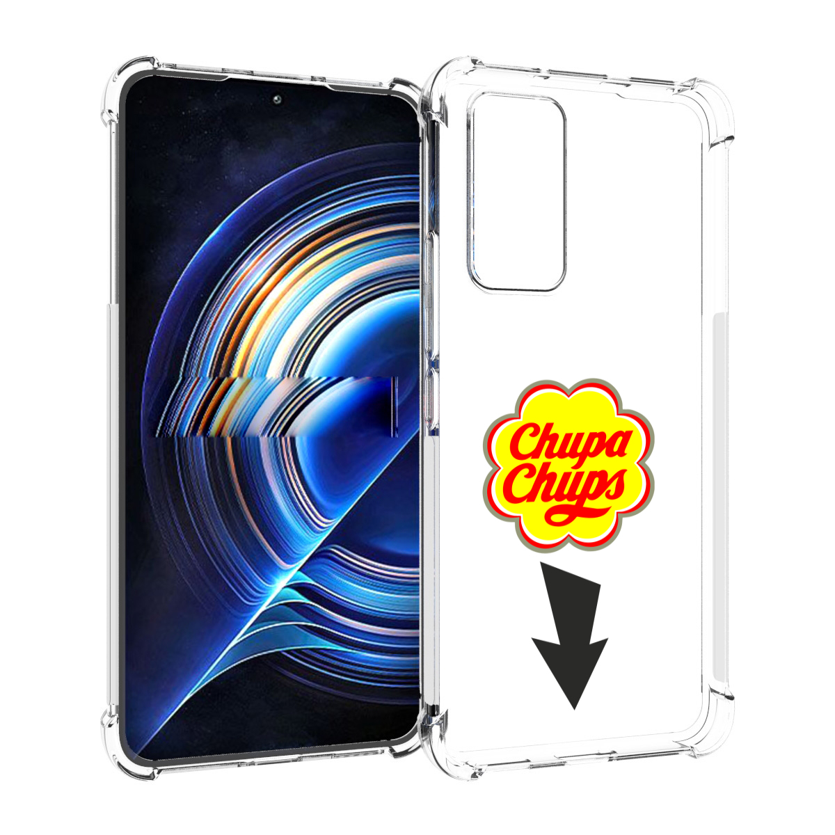 

Чехол MyPads чупа чупс для Tecno Camon 19 Neo, Прозрачный, Tocco