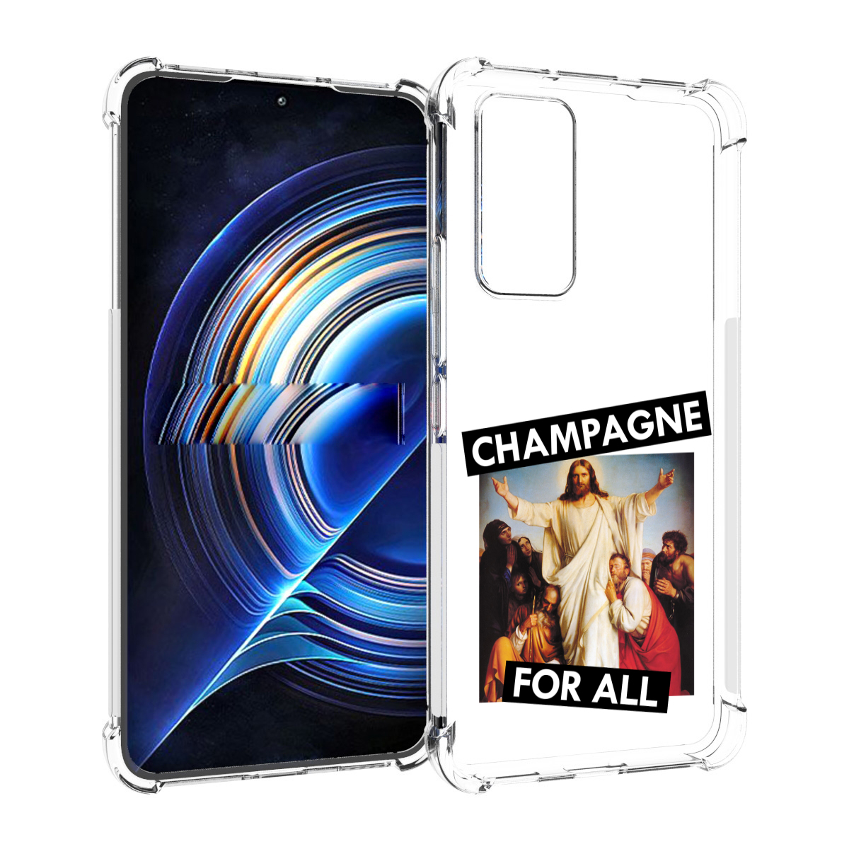 

Чехол MyPads шампанское для Tecno Camon 19 Neo, Прозрачный, Tocco