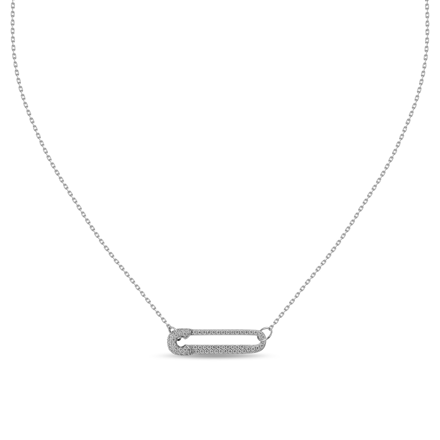 

Колье из серебра 47 см MIUZ Diamonds N2050-0320438-00775, фианит, N2050-0320438-00775