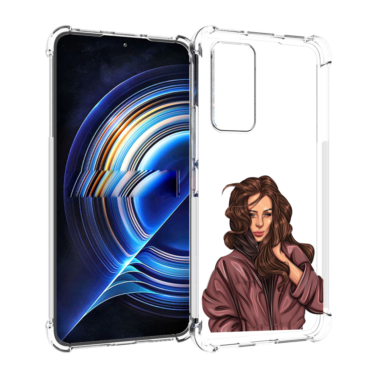 

Чехол MyPads Арт рисунок девушки для Tecno Camon 19 Neo, Прозрачный, Tocco