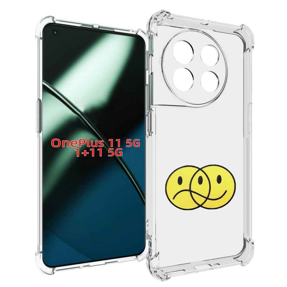 

Чехол MyPads Хиппи для OnePlus 11, Прозрачный, Tocco
