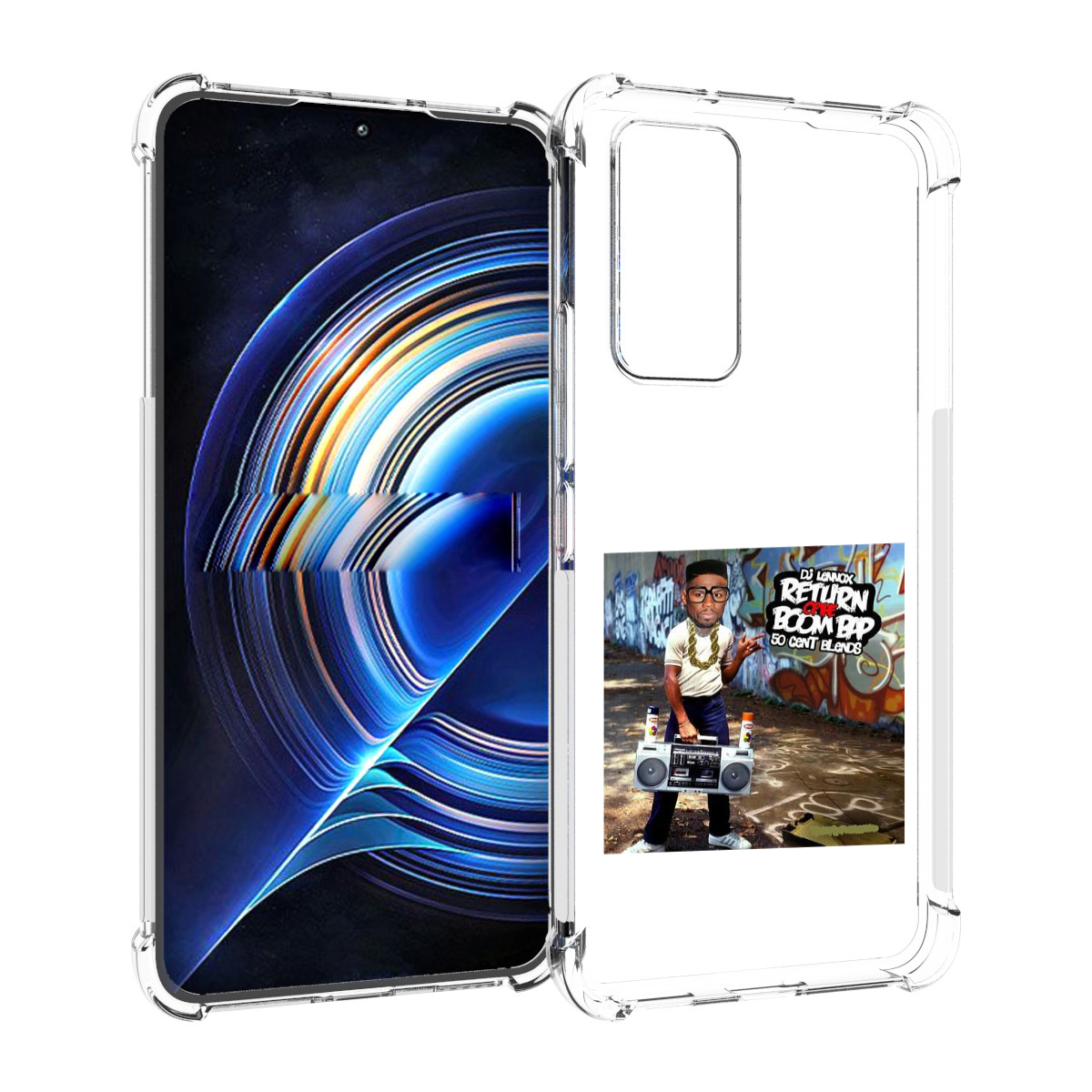 

Чехол MyPads 50 Cent & DJ Lennox - Return Of The Boom Bap для Tecno Camon 19 Neo, Прозрачный, Tocco