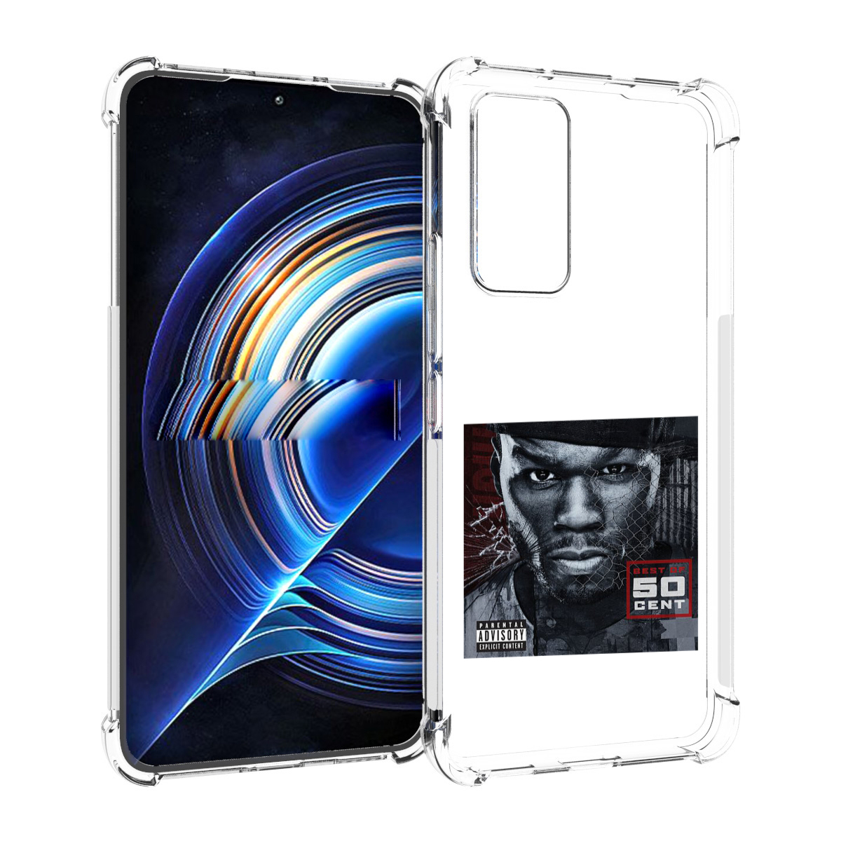 

Чехол MyPads 50 Cent - Best Of для Tecno Camon 19 Neo, Прозрачный, Tocco