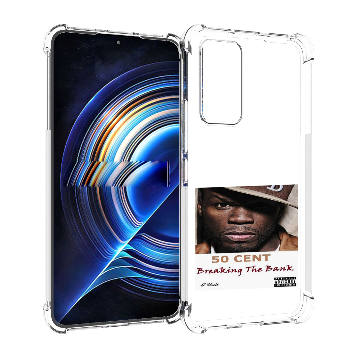 

Чехол MyPads 50 Cent - Breaking The Bank для Tecno Camon 19 Neo, Прозрачный, Tocco