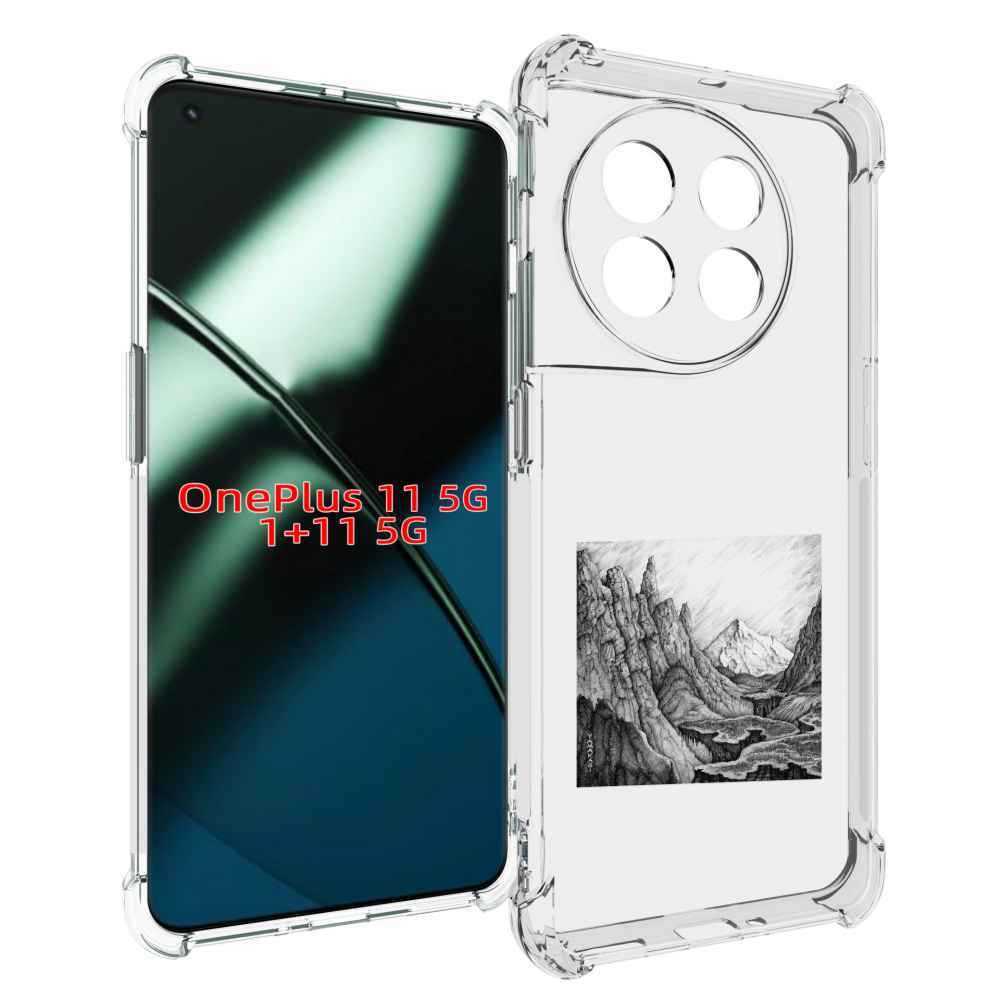 

Чехол MyPads Ямакаса Мияги и Энди Панда для OnePlus 11, Прозрачный, Tocco