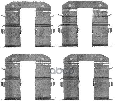 

Комплект Монтажный Тормозных Колодок Hyundai Accent/ Elantra / Kia Ceed HELLA PAGID арт. 8
