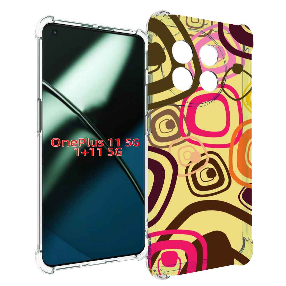 

Чехол MyPads абстракция-на-желтом-фоне для OnePlus 11, Прозрачный, Tocco