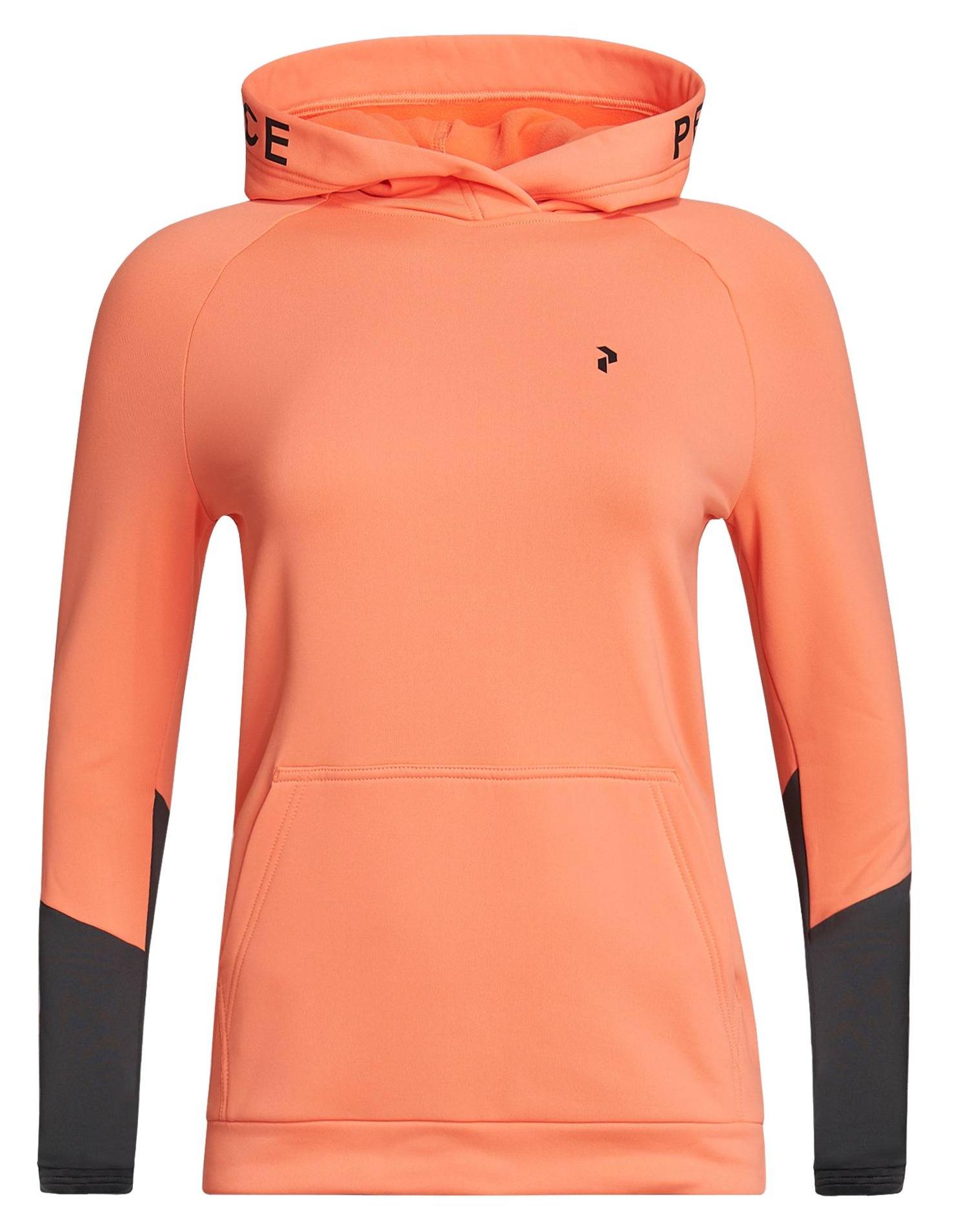 фото Худи женское peak performance rider hood women оранжевое m