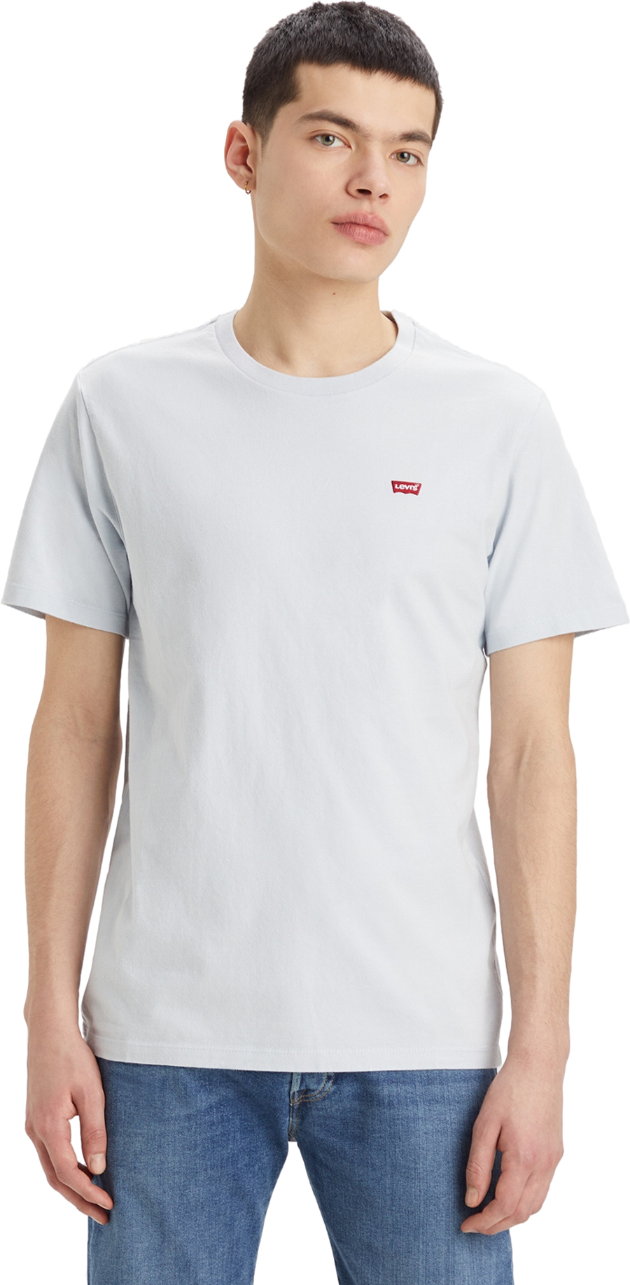 

Футболка мужская Levi's 56605 серая M, Серый, 56605