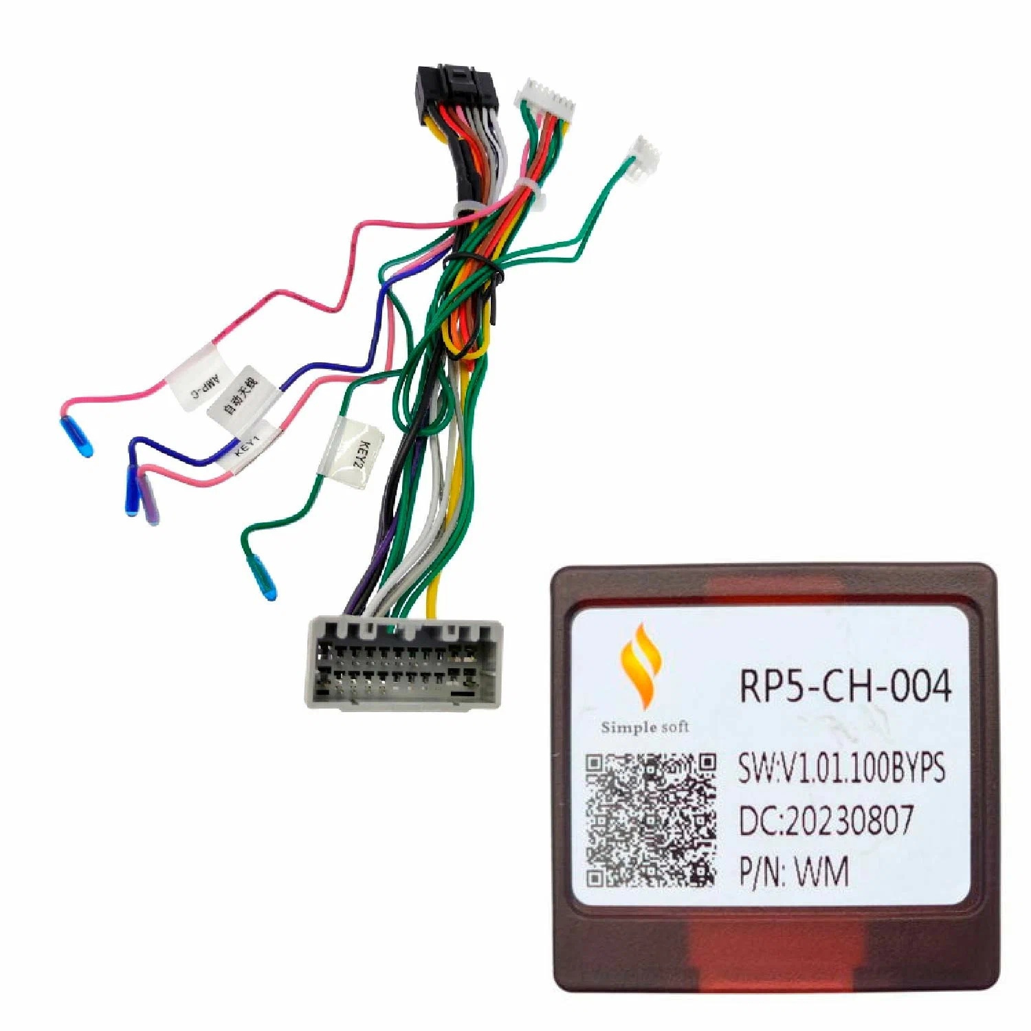 

Кабель для планшетной магнитолы Chrysler 300C CANBUS AMP