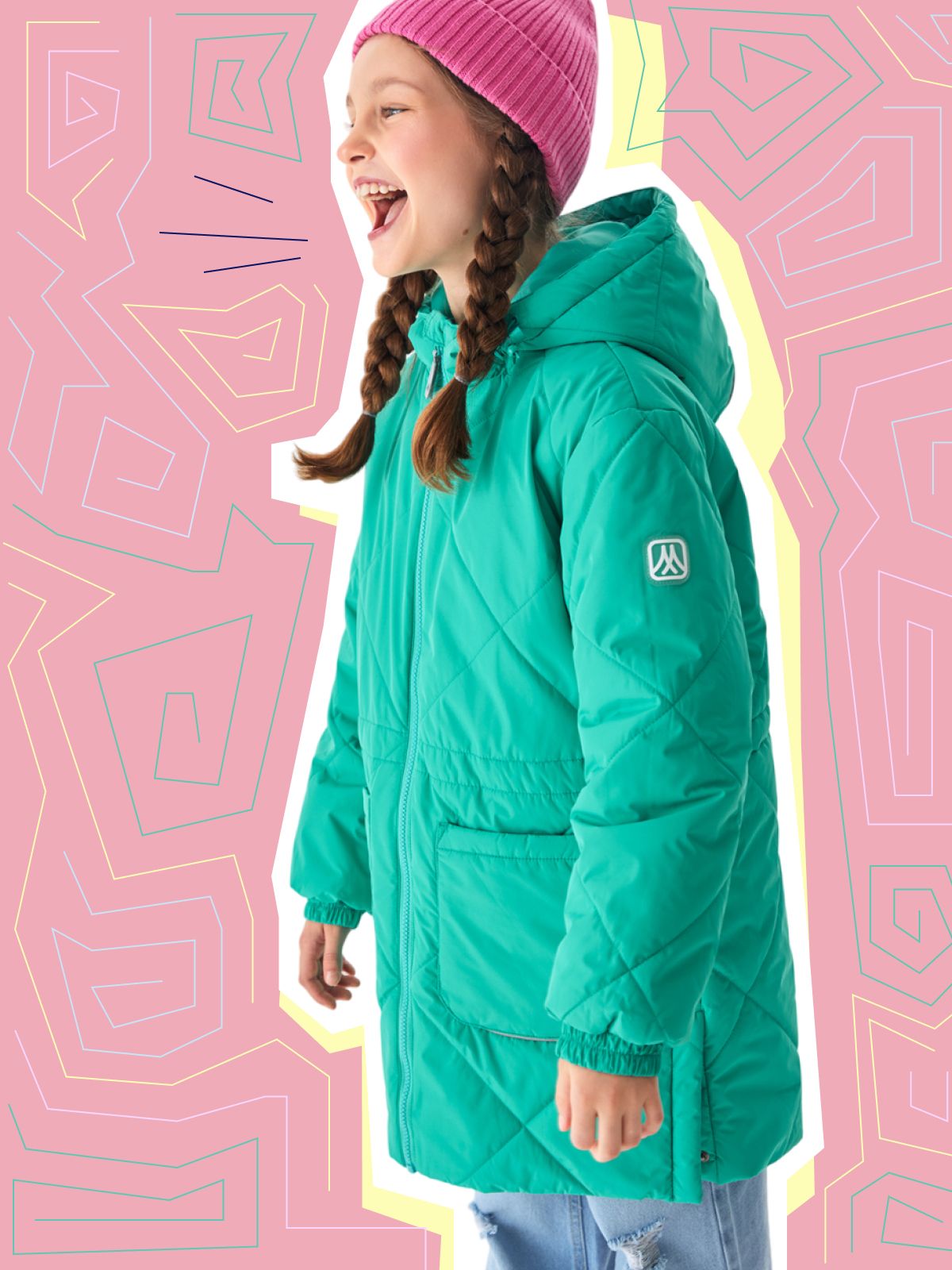 Куртка детская Premont SP414416 бирюзовый 152 5579₽