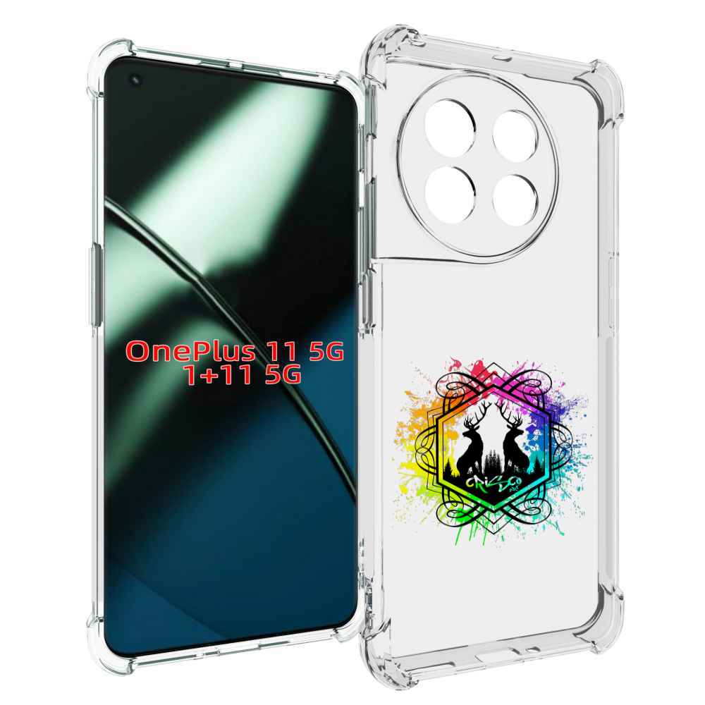 

Чехол MyPads арт-с-оленями для OnePlus 11, Прозрачный, Tocco