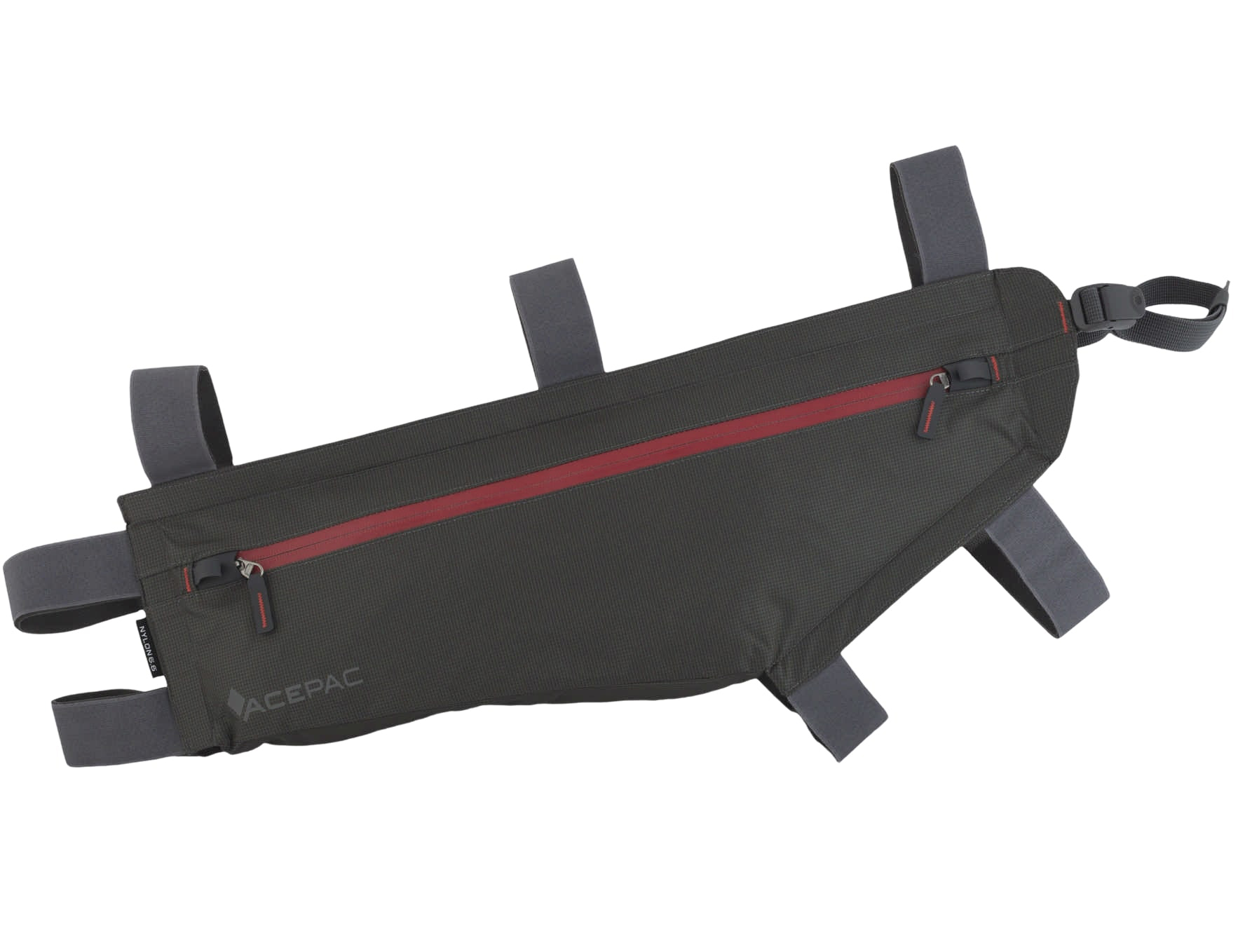 

Велосипедная сумка Acepac Zip Frame Bag L grey, Серый, Zip Frame Bag L