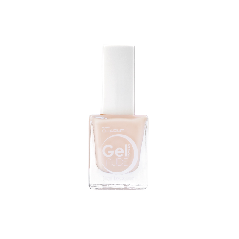 фото Лак для ногтей 10 мл charme gel nude кристальная лавина