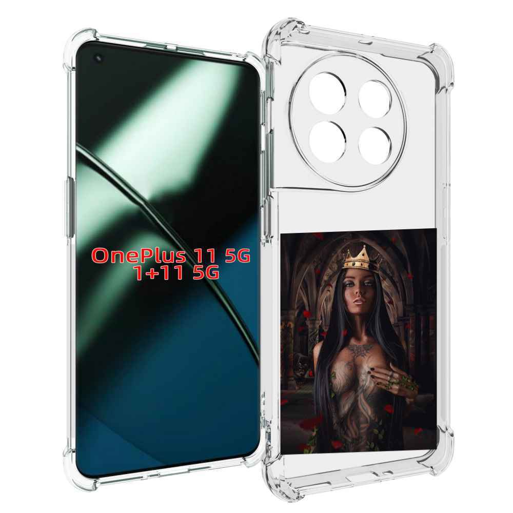 

Чехол MyPads багровый-пик для OnePlus 11, Прозрачный, Tocco